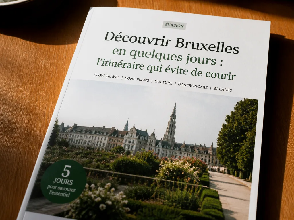 Découvrir Bruxelles en quelques jours : l’itinéraire qui évite de courir