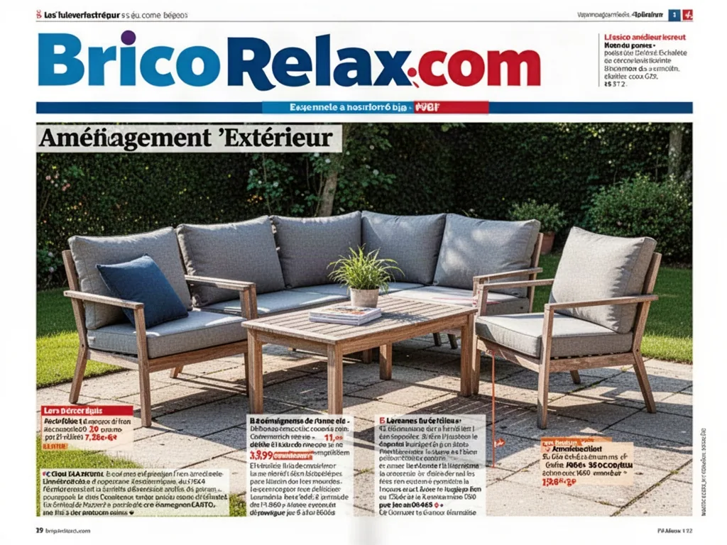 Aménagement extérieur Brico Relax : faites de votre jardin une pièce à vivre