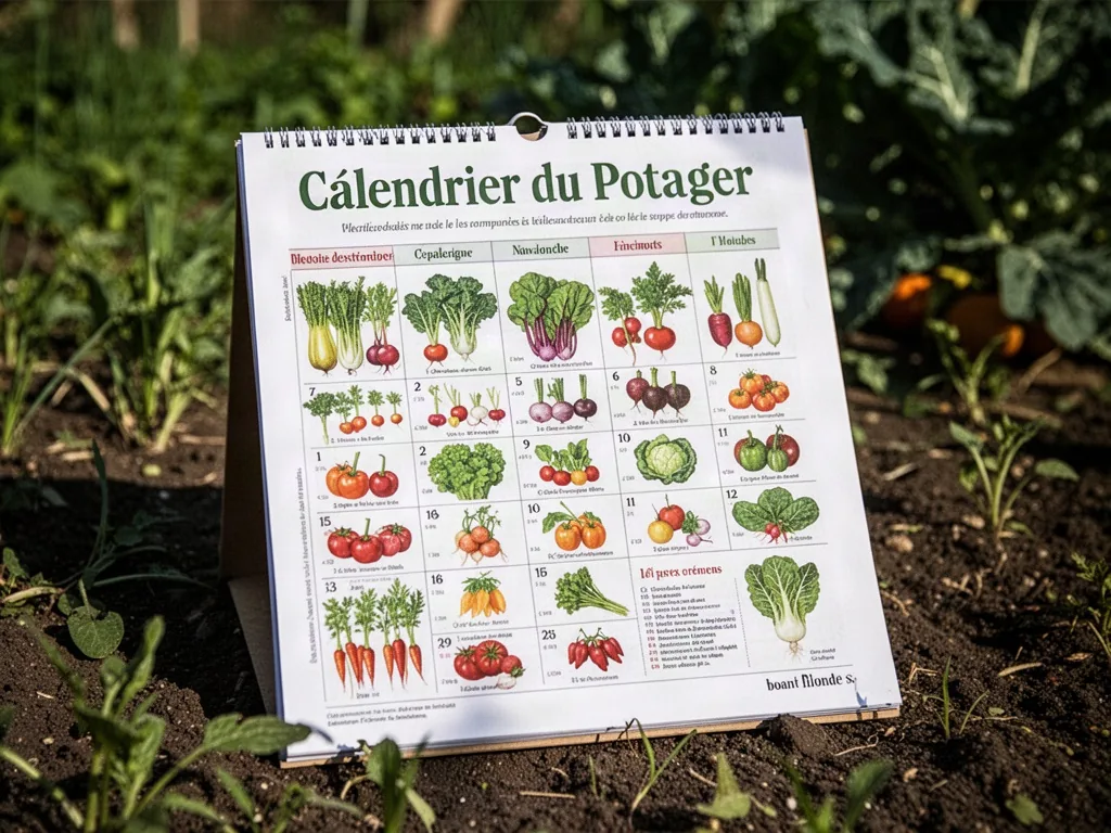Calendrier du potager : semer, planter et récolter au bon moment