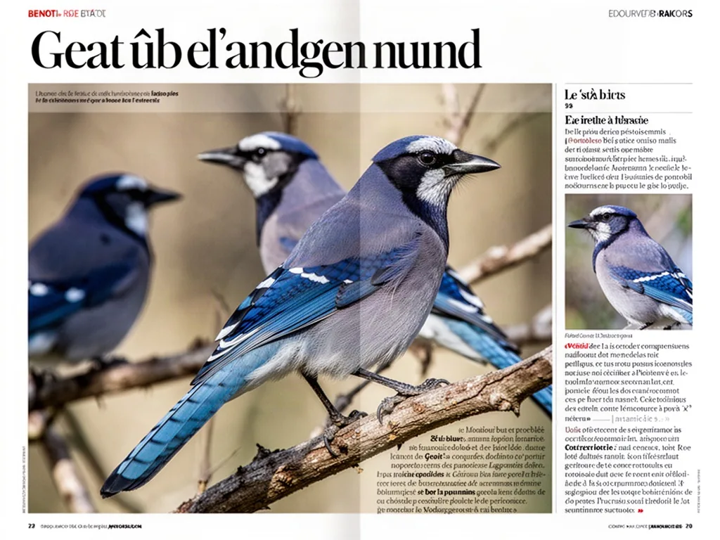 Le geai bleu, ce corvidé qui plante des chênes sans le savoir