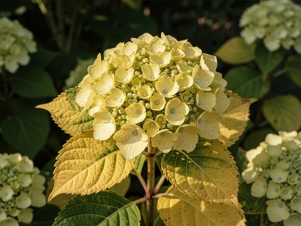 Hortensia feuillage jaune : identifier la cause avant d'ajouter le moindre traitement