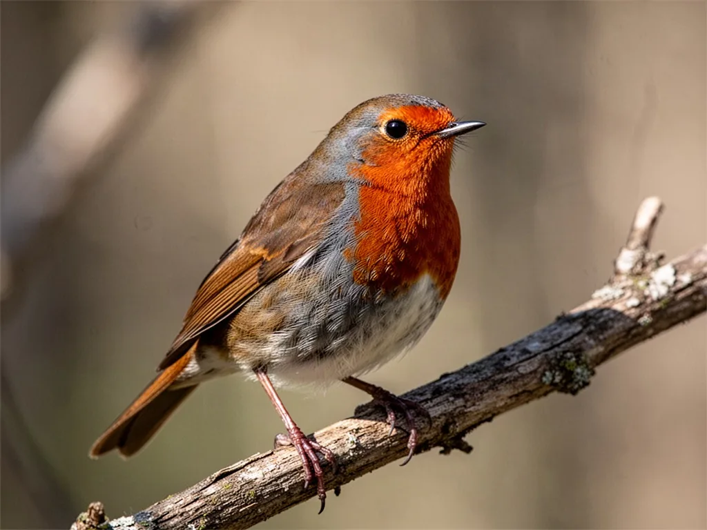 Rouge-gorge femelle : ce que son comportement révèle vraiment
